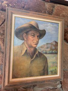 The man the chapel was built for: Morton Vrang Orme, 1922–1955. Portrait by Dot A. Lewis, 1955.